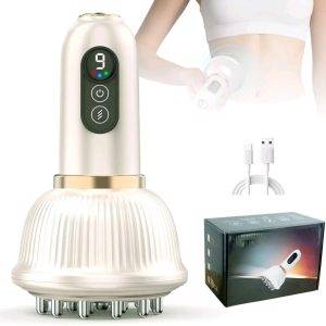 🔥 MASAJEADOR CORPORAL ELÉCTRICO CON CALOR Y VIBRACIÓN – SPA EN CASA 🔥