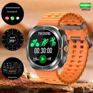 ⌚🔥 RELOJ INTELIGENTE ESTILO GALAXY ULTRA – TECNOLOGÍA + DEPORTE + ESTILO 🔥⌚