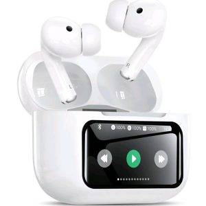 🔥 AURICULARES INALÁMBRICOS BLUETOOTH 5.3 CON PANTALLA TÁCTIL – SONIDO PREMIUM + CANCELACIÓN DE RUIDO 🔥